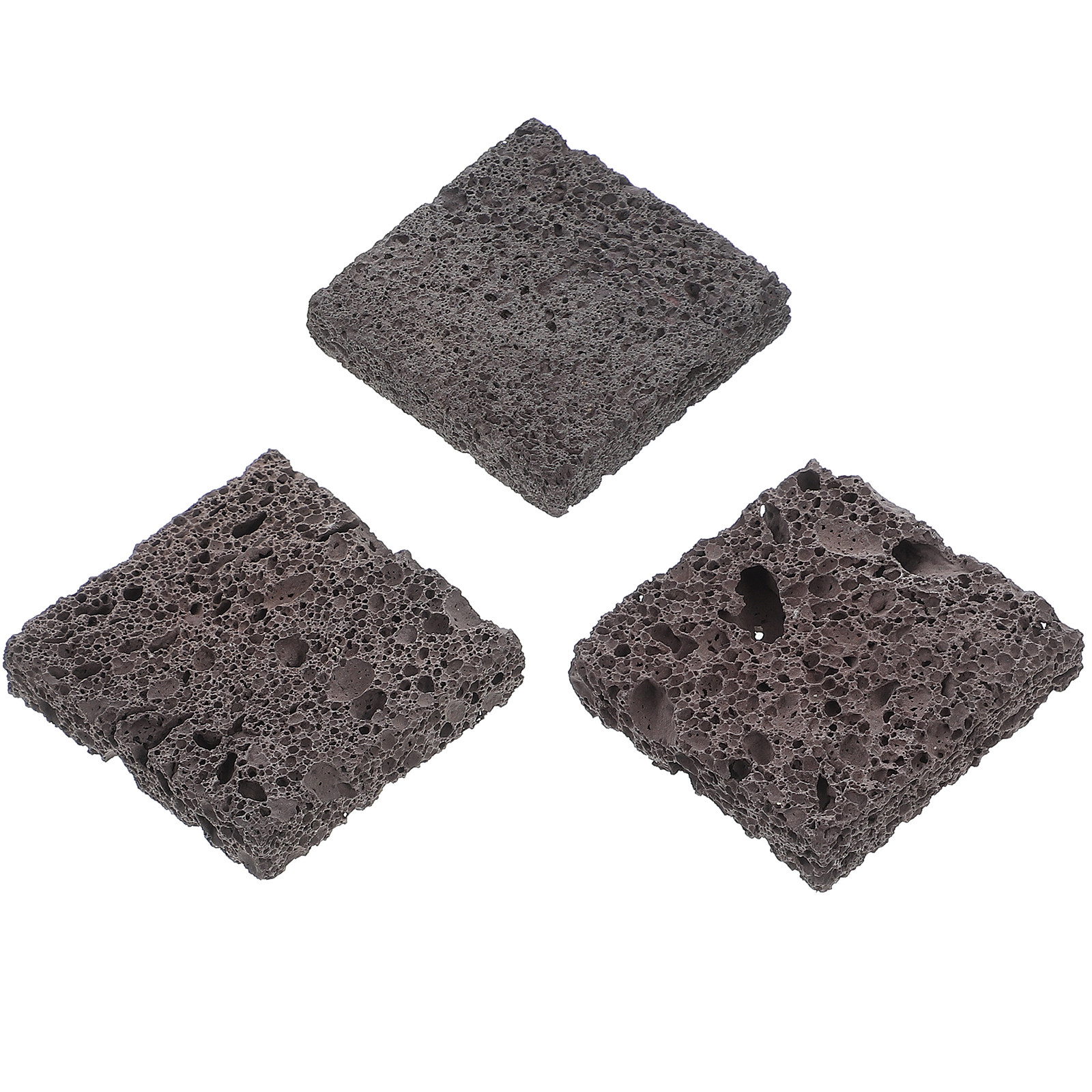 Planted Aquarium Anubias - 3Pcs Volcanic Rock Aquascaping Pieces for