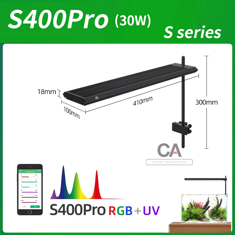 WEEK AQUA S Series RGB+UV Full - Planted Aquarium Maintenance ulasan dan harga