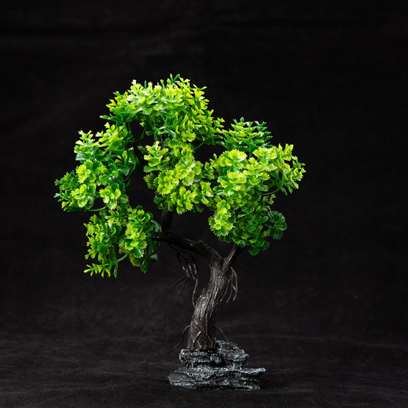 New Simulation Moss Tree Fish  - Aquarium Planted Sand ulasan dan harga