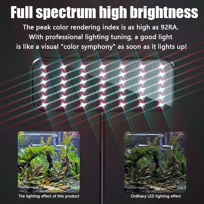 13W LED Lamp Aquarium Decorati - Aquarium Plant Iron ulasan dan harga