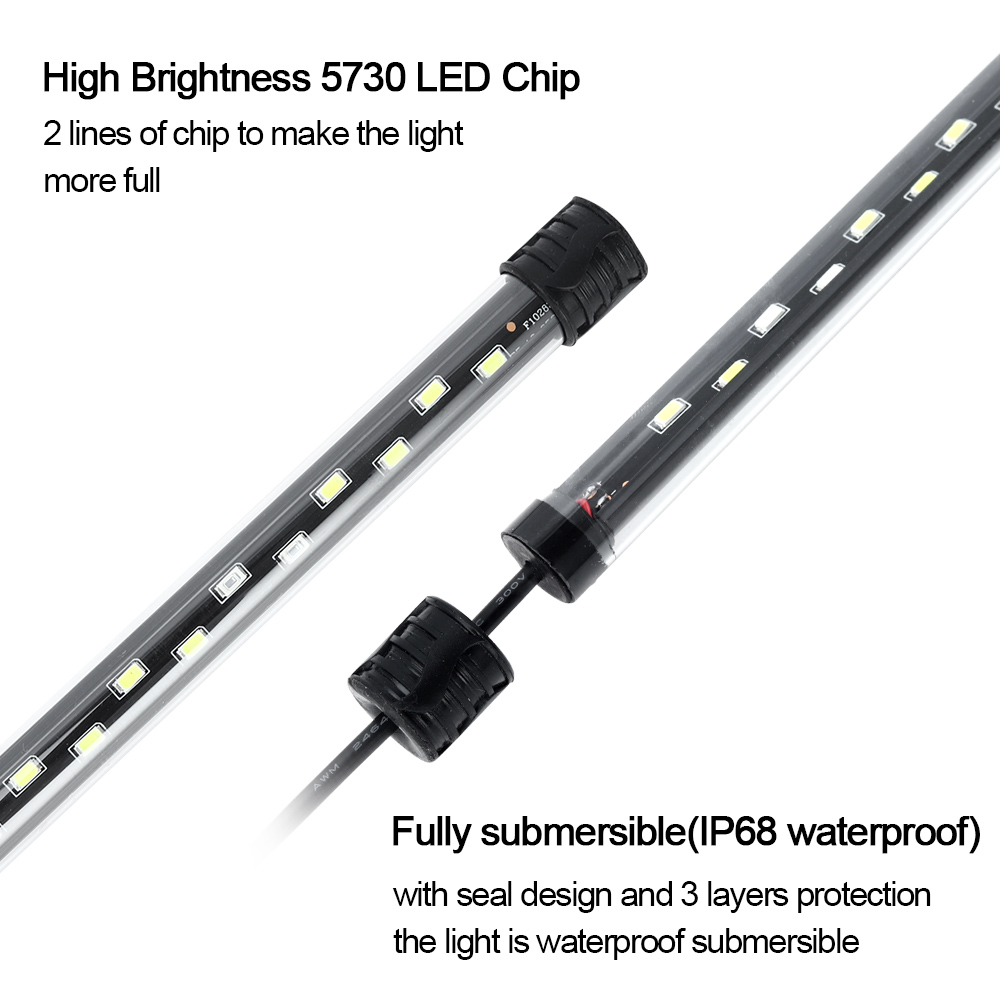 Aquarium Light LED Plant Grow  - Aquarium Plant Iron ulasan dan harga
