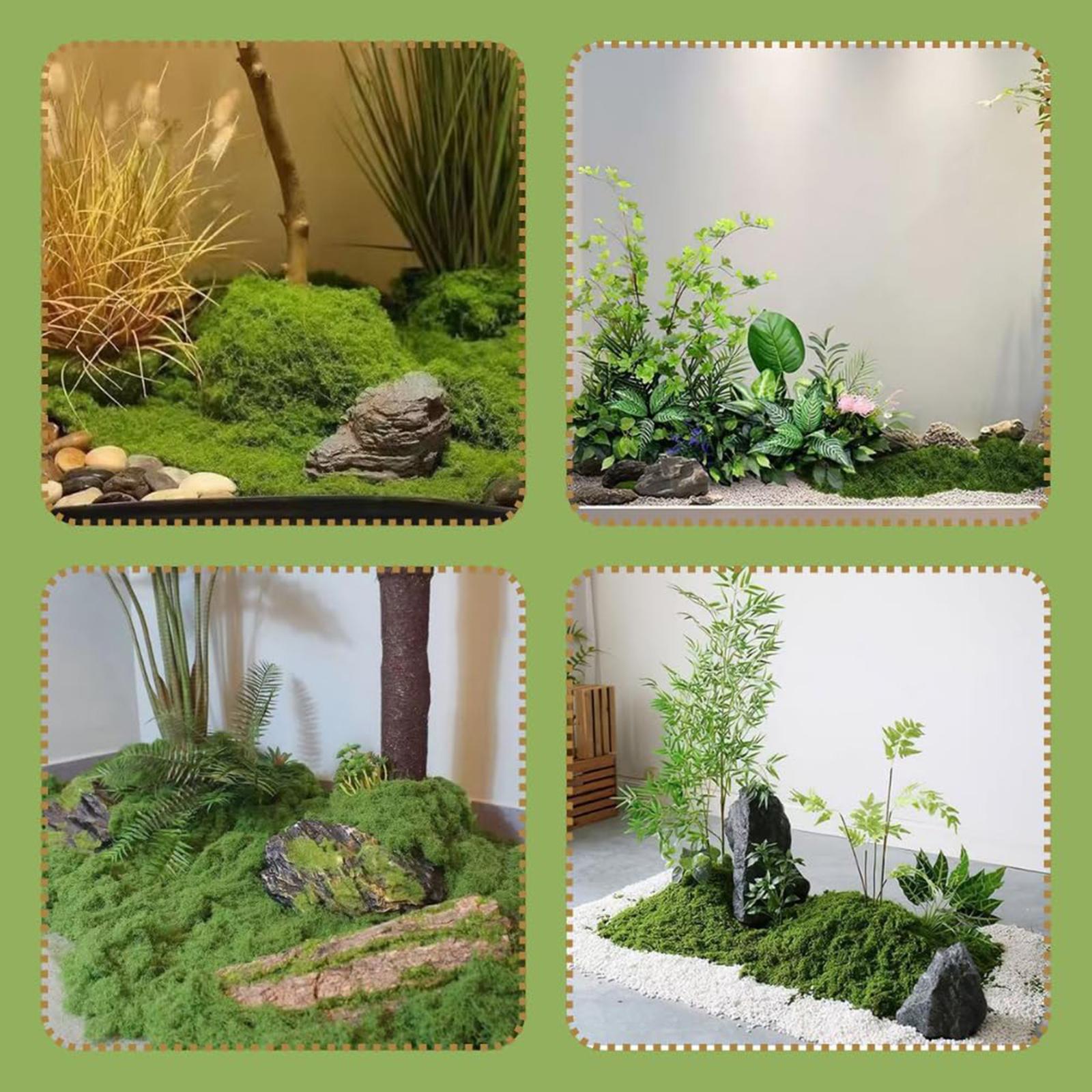 Artificial Green Plants Outdoo - Planted Aquarium Products ulasan dan harga