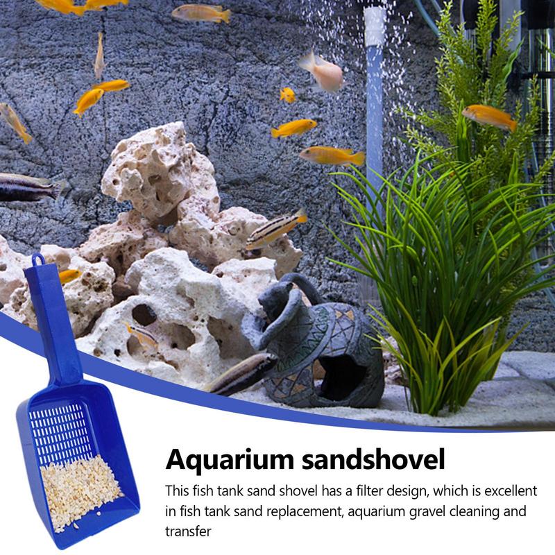 Aquarium Gravel Strainer Shove - Aquarium Planted Sand ulasan dan harga