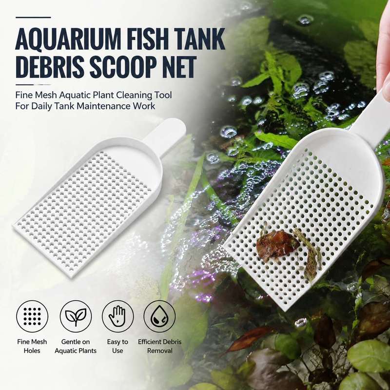 Aquarium Fish Tank Debris Scoo - Planted Aquarium Products ulasan dan harga