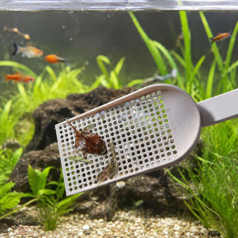Aquarium Fish Tank Debris Scoo - Planted Aquarium Products ulasan dan harga
