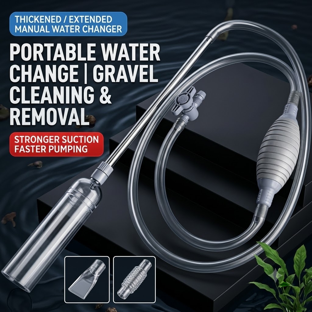 Aquarium Siphon, Manual Water  - Planted Aquarium Maintenance Kit ulasan dan harga
