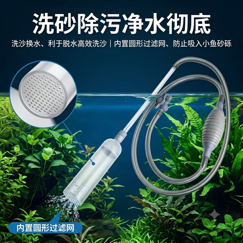 Aquarium Siphon, Manual Water  - Planted Aquarium Maintenance Kit ulasan dan harga