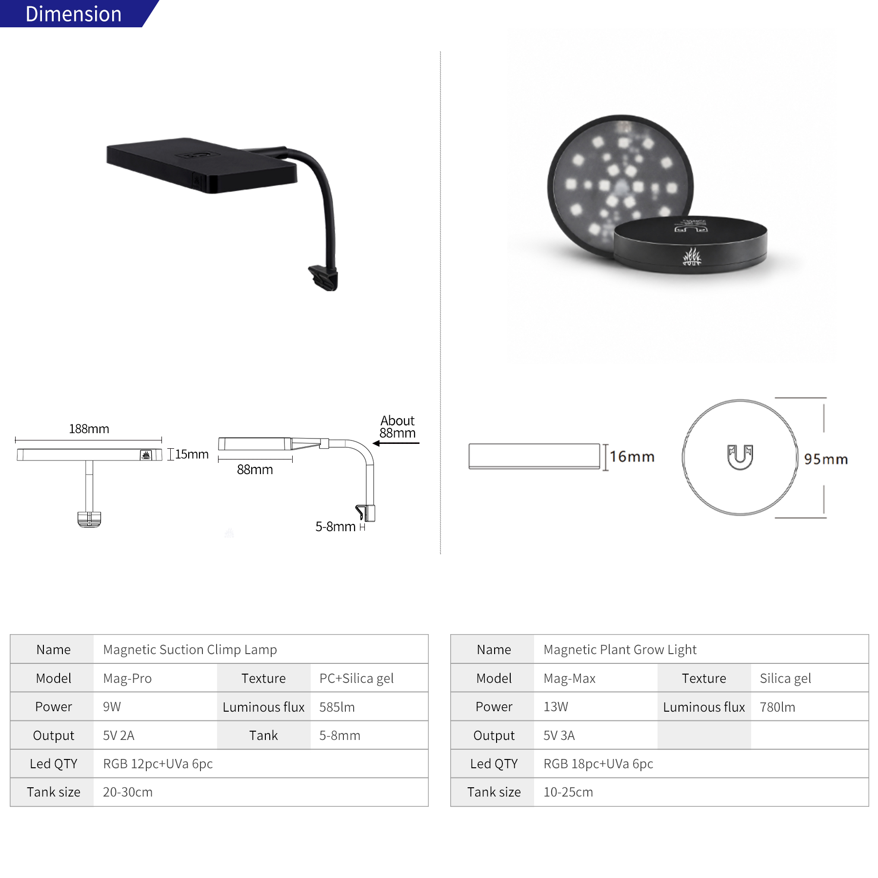 WEEK AQUA Mag-Pro Mag-Max Nano - Aquarium Plant Iron ulasan dan harga
