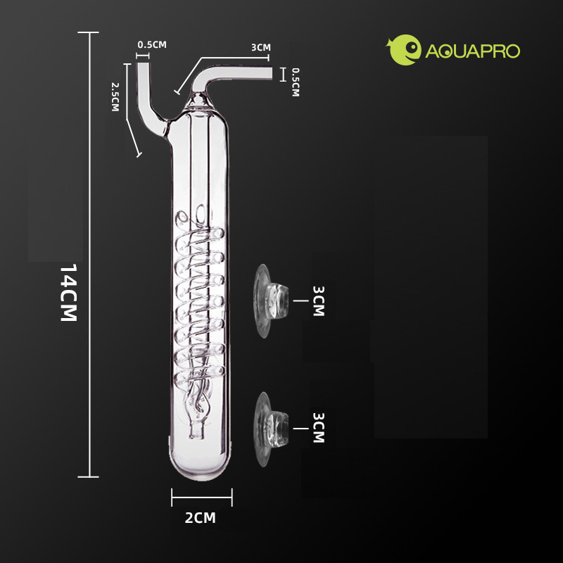 Aquarium Spiral Bubble Recorde - Planted Aquarium Products ulasan dan harga