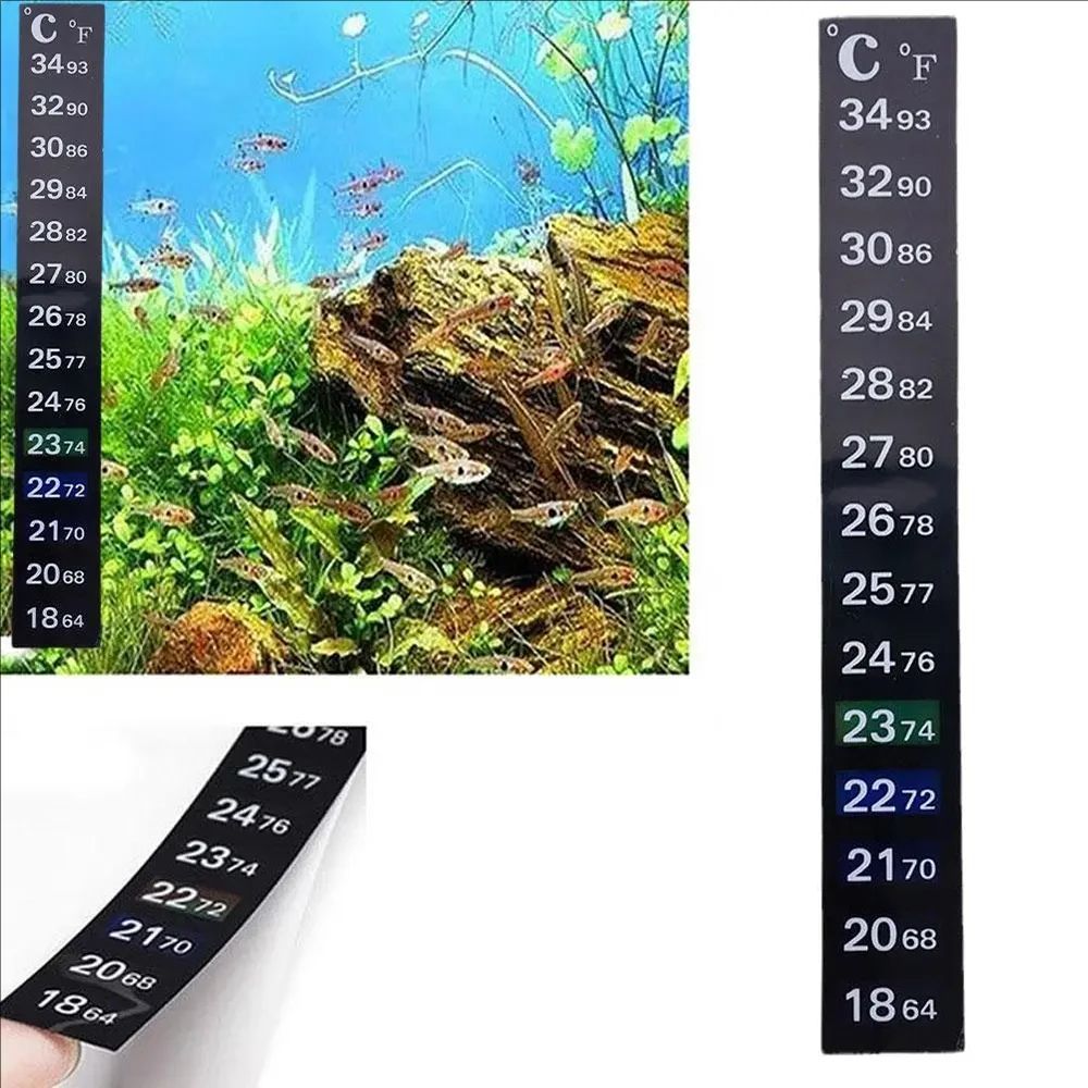 5Pcs/10Pcs Aquarium Fish Tank  - Planted Aquarium Temperature ulasan dan harga