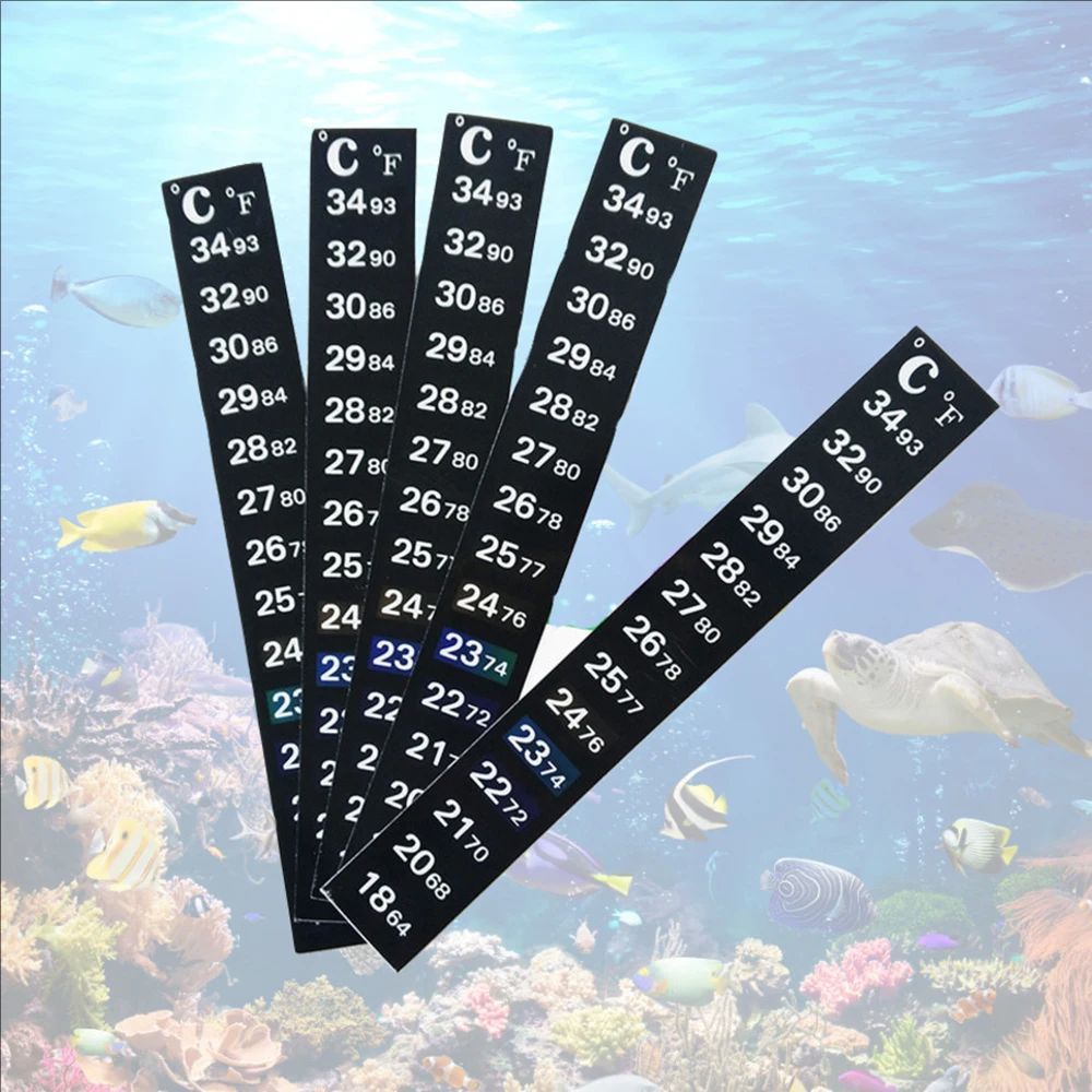 5Pcs/10Pcs Aquarium Fish Tank  - Planted Aquarium Temperature ulasan dan harga