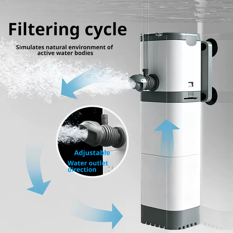Aquarium Filter Pump, Fish Tan - Aquarium Plant Iron ulasan dan harga