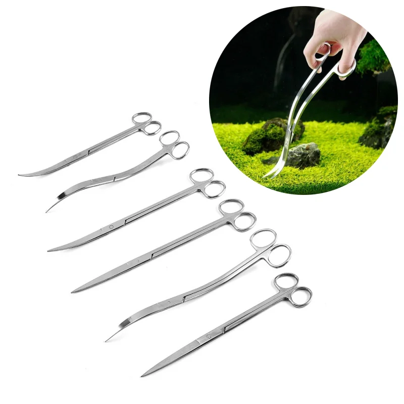 Aquarium Scissor Tools Fish Ta - Planted Aquarium Maintenance Kit ulasan dan harga
