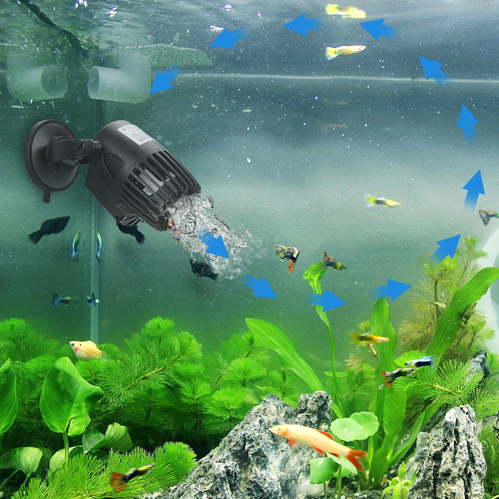 Aquarium Fish Tank Wave Maker  - Aquarium Plant Iron ulasan dan harga