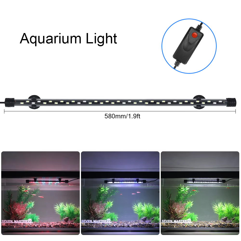 58CM  Aquarium Light LED Plant - Aquarium Plant Iron ulasan dan harga