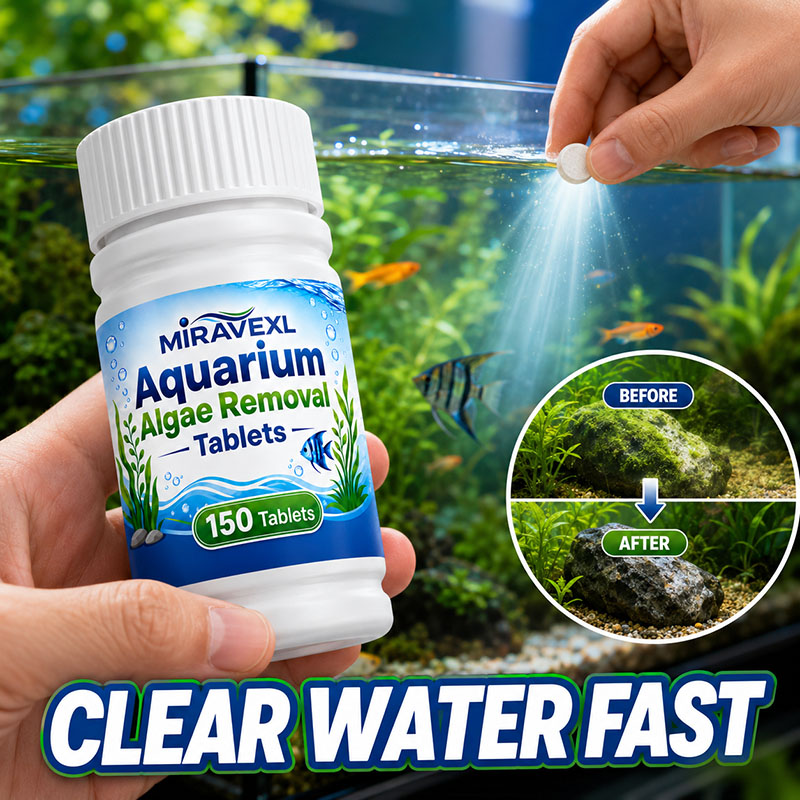 MIRAVEXL 150 Aquarium Algae Re - Planted Aquarium Algae Remover ulasan dan harga