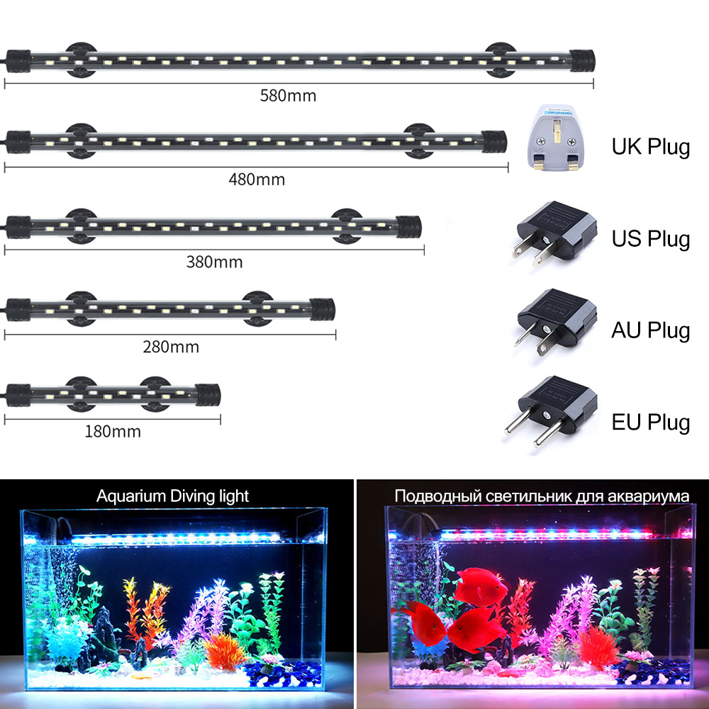 90-260V Aquarium Light LED Wat - Aquarium Plant Iron ulasan dan harga