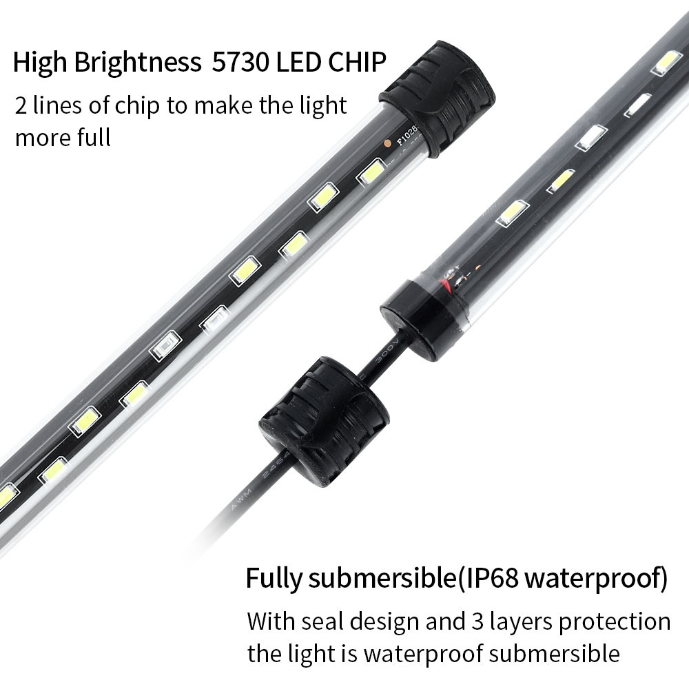 90-260V Aquarium Light LED Wat - Aquarium Plant Iron ulasan dan harga