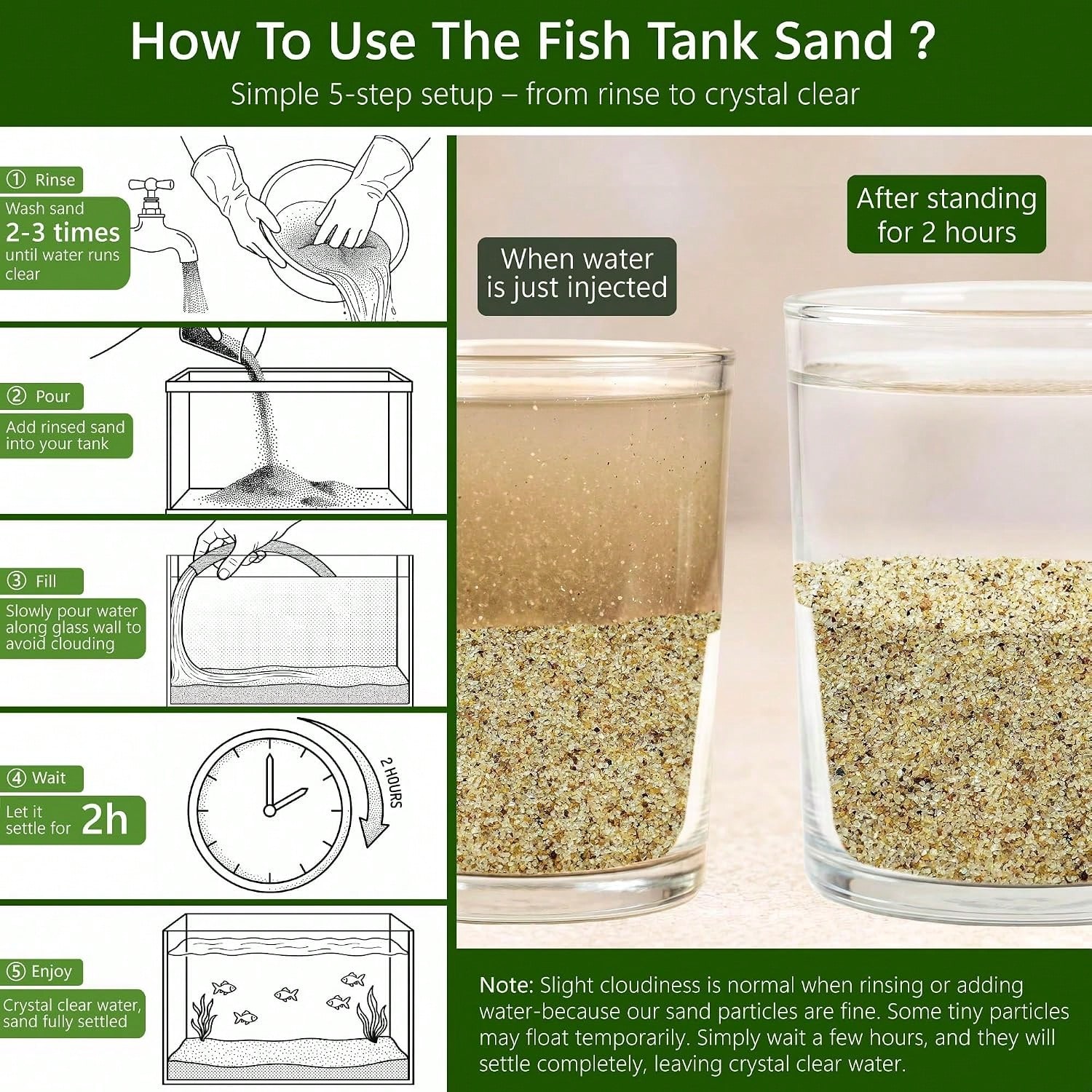 0.4-0.8mm White Aquarium Sand, - Aquarium Planted Sand ulasan dan harga